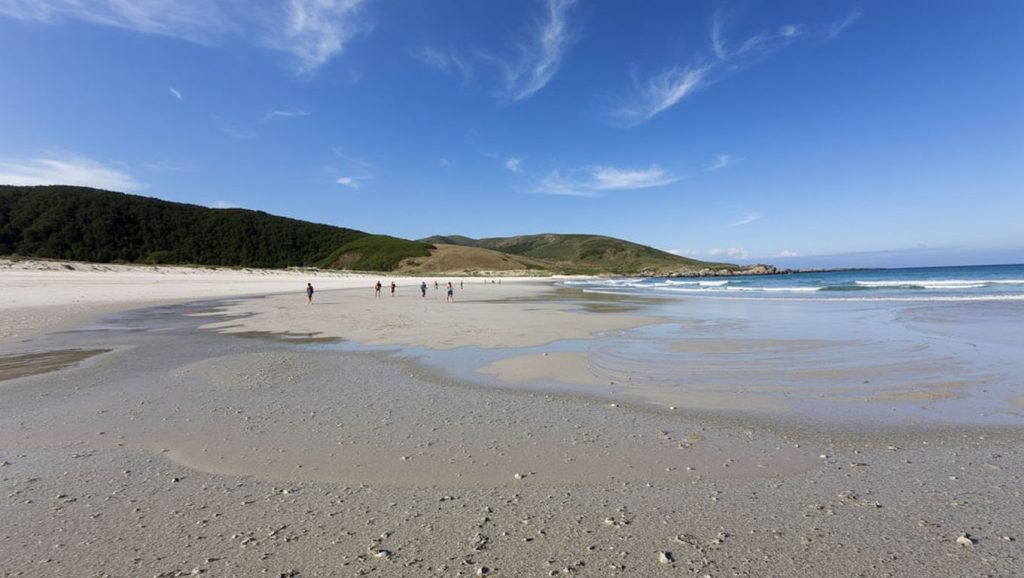 Entorno natural de Praia de Soesto en A Coruña