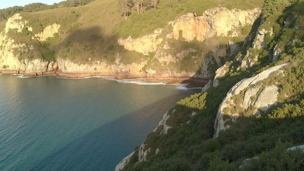 Panorámica de Praia de Sucastro, Lugo