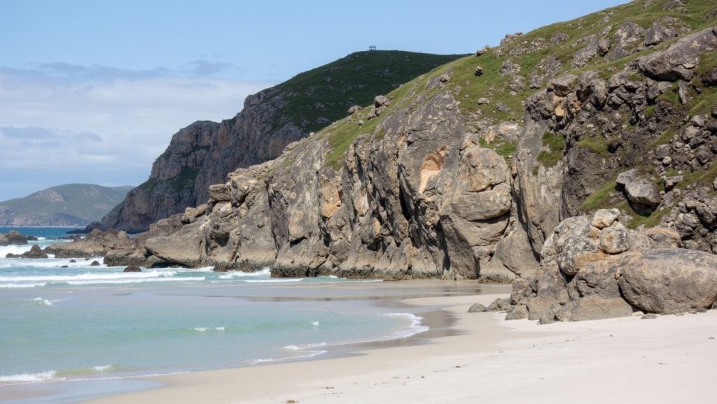 Aguas de Praia de Talón en Fisterra (A Coruña)