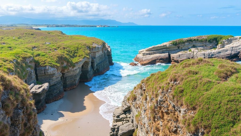 Horizonte desde Praia de Tronco, Galicia, A Coruña