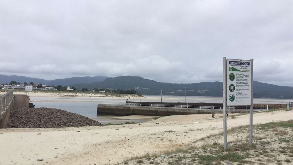 Praia de Tupide en Foz (Lugo)