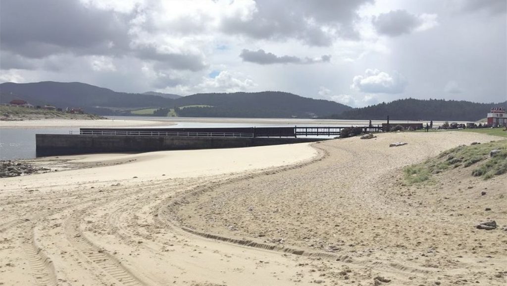 Panorámica de Praia de Tupide, Lugo