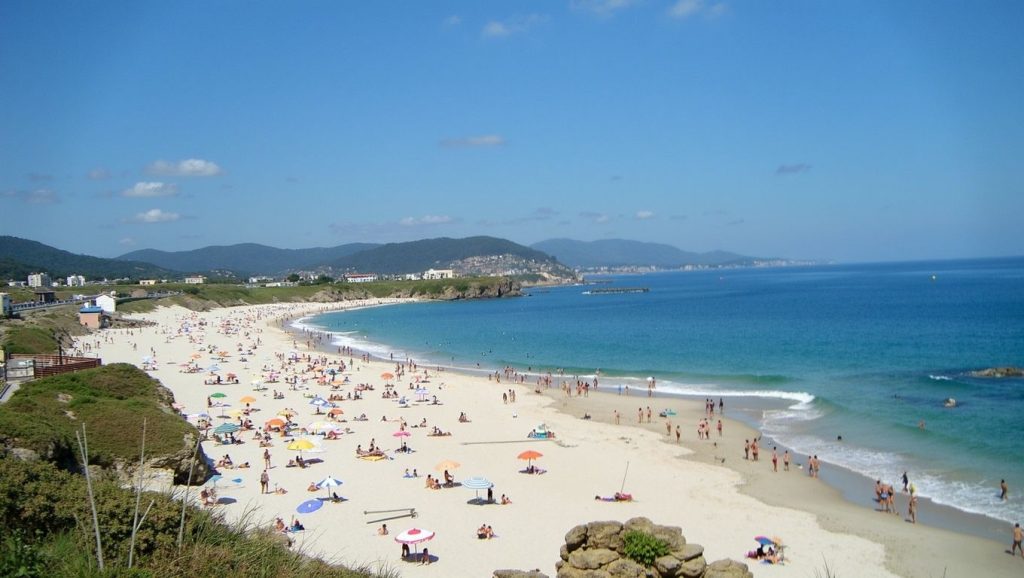 Aguas de Praia de Tupide en Foz (Lugo)