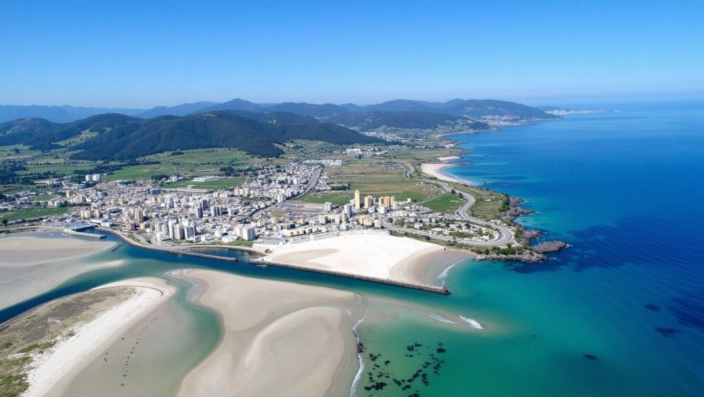Entorno natural de Praia de Tupide en Lugo