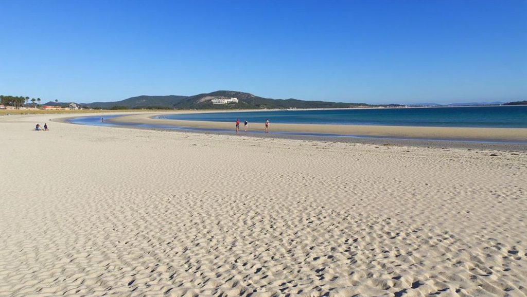 Horizonte desde Praia de Vaqueiro, Galicia, A Coruña