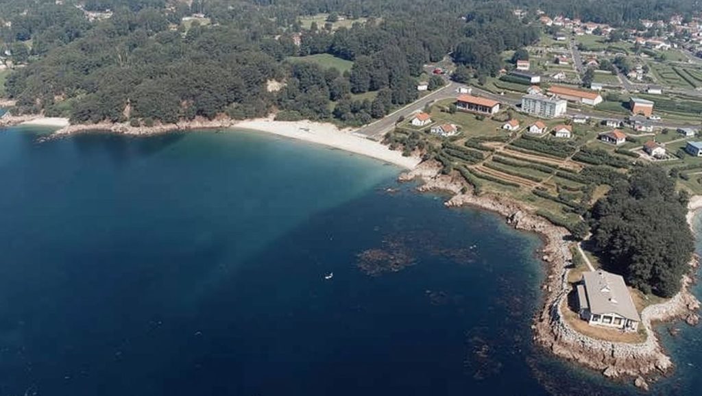Aguas de Praia de Ventín en Muros (A Coruña)