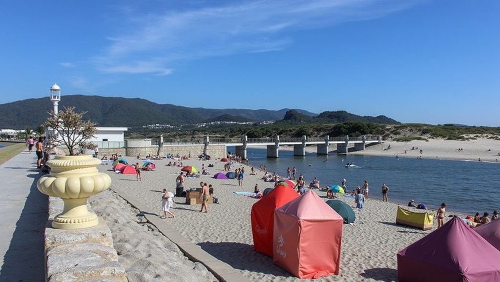 Aguas de Praia de Vila Praia de Âncora en Vila Praia de Âncora (Pontevedra)