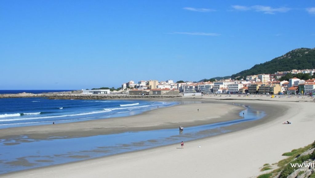 Entorno natural de Praia de Vila Praia de Âncora en Pontevedra