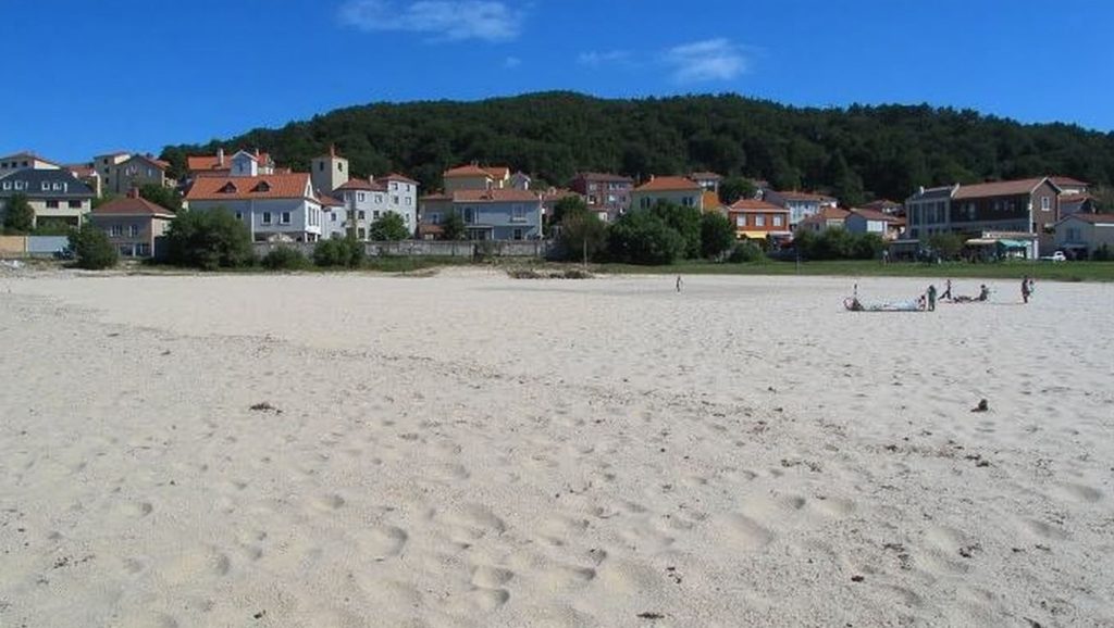 Arena de Praia de Vilariño, Cangas de Morrazo (Pontevedra)