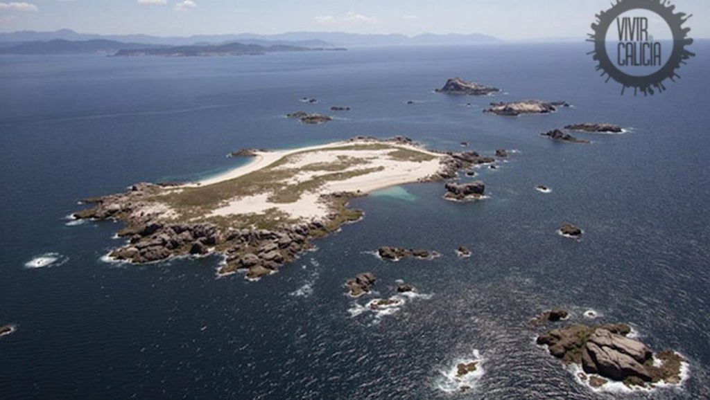 Panorámica de Praia de Vionta, Pontevedra