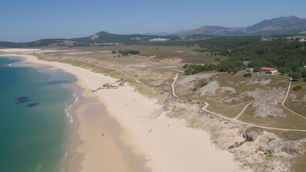 Costa de Praia de Vionta en Ribeira, Pontevedra