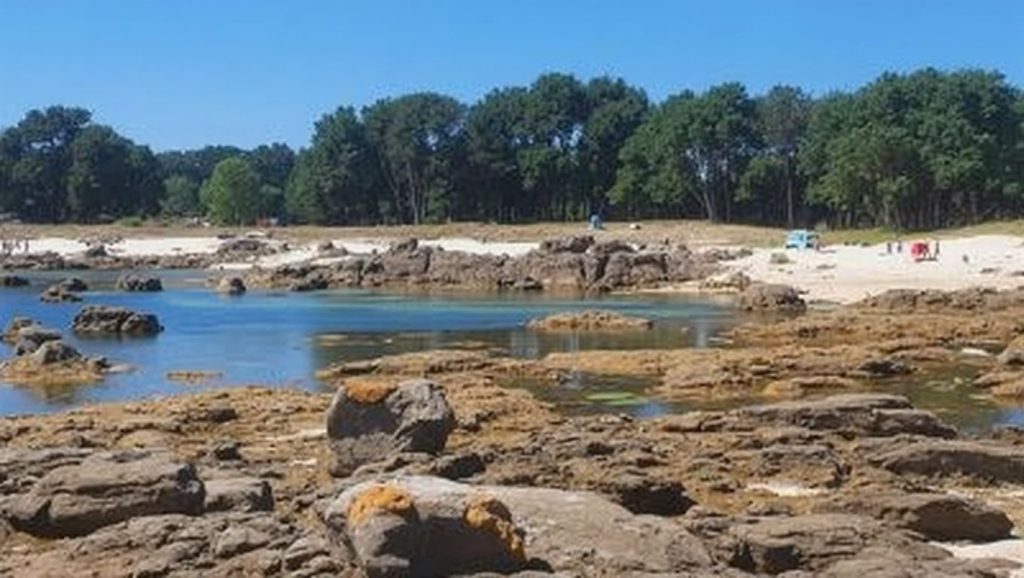 Panorámica de Praia de Xestelas, Pontevedra