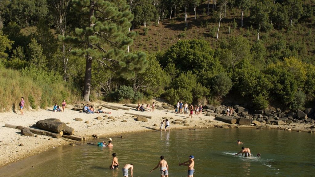 Arena de Praia de Xestelas, A Illa de Arousa (Pontevedra)