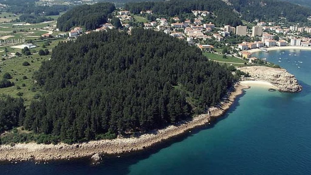 Arena de Praia de Xiorto, Poio (Pontevedra)