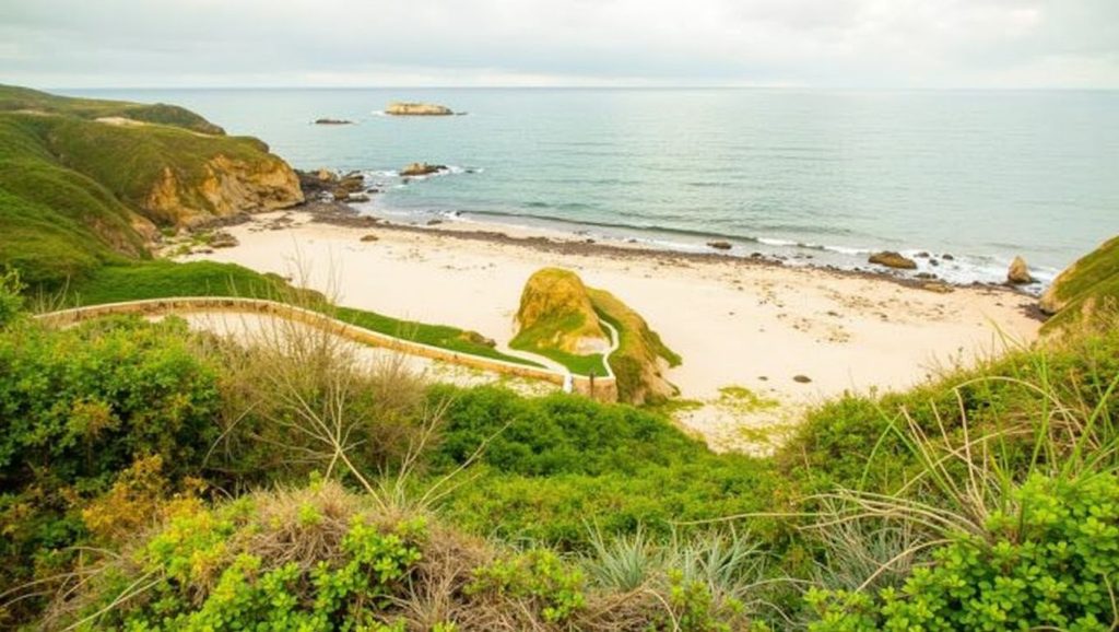 Acantilados y costa de Praia de Xuncos, Ribadeo (Lugo)