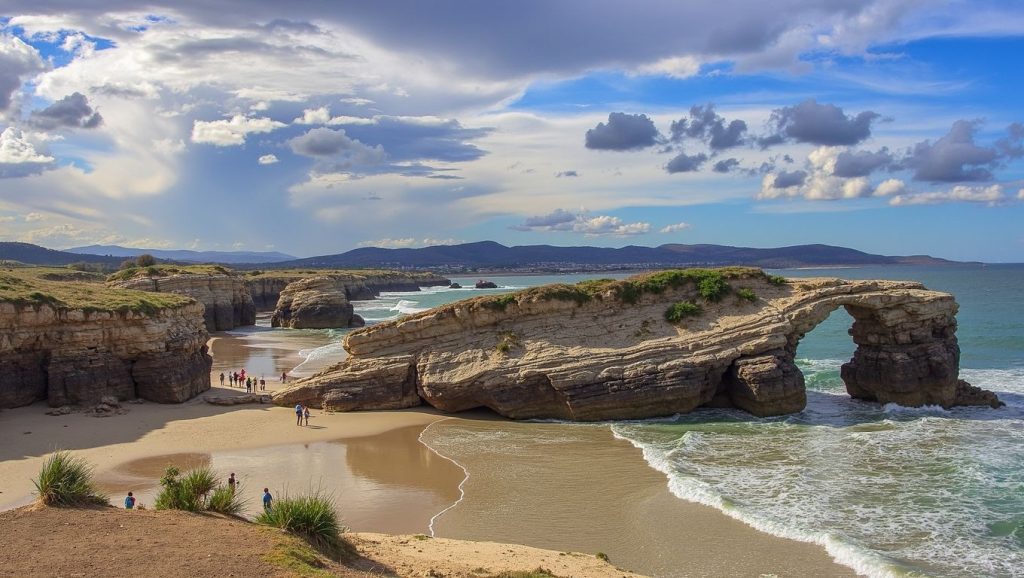 Aguas de Praia de Xuncos en Ribadeo (Lugo)