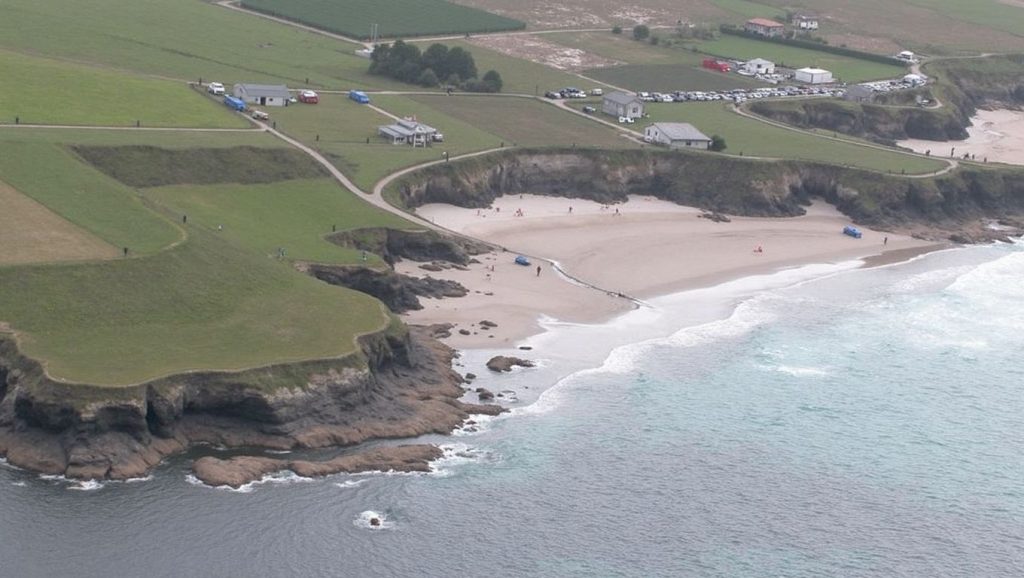 Arena de Praia de Xuncos, Ribadeo (Lugo)