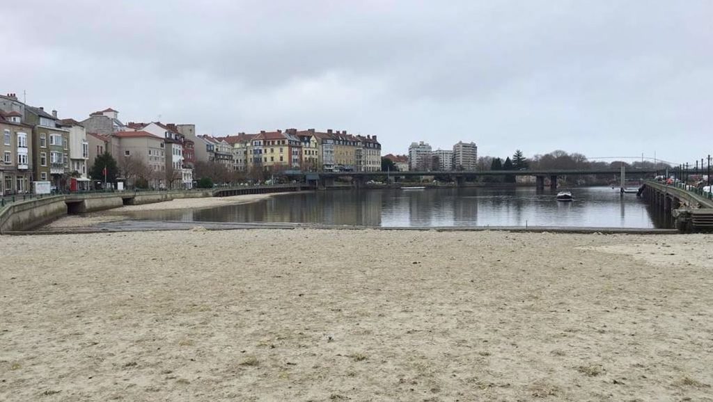 Praia do Adro en Vigo (Pontevedra)