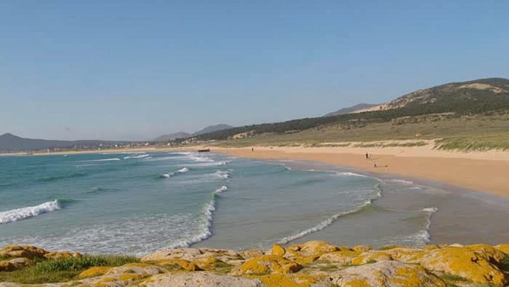 Costa de Praia do Anguieiro en Ribeira, Pontevedra