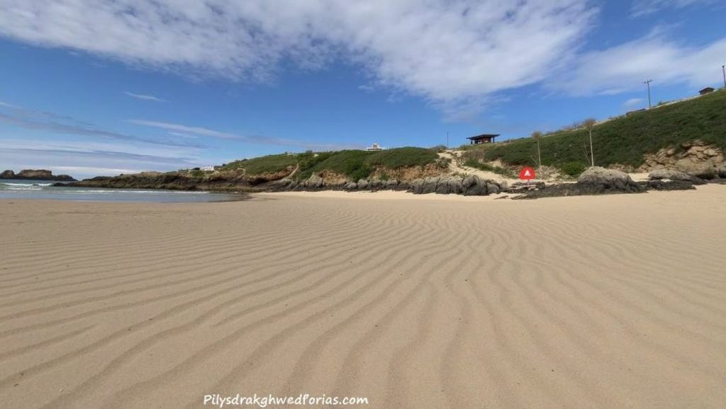 Arena de Praia do Anguieiro, Ribeira (Pontevedra)