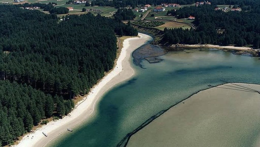 Praia do Ariño en Camariñas (A Coruña)