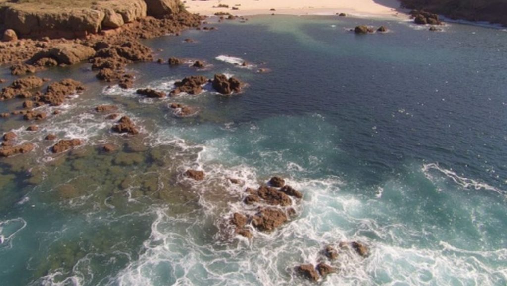 Entorno natural de Praia do Arnado en Pontevedra