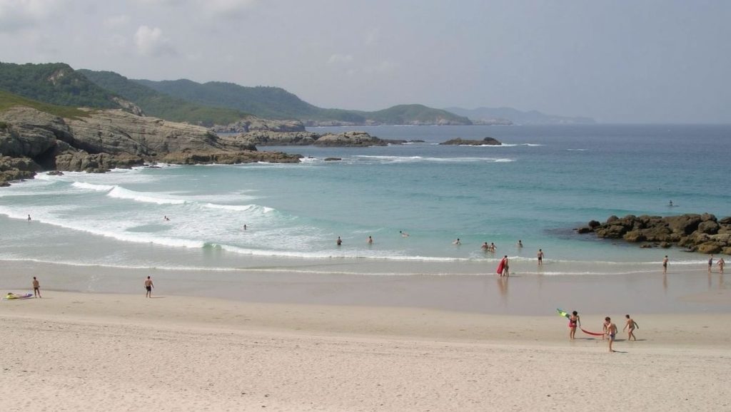 Panorámica de Praia do Cabaliño, Lugo