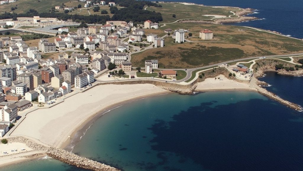 Arena de Praia do Cabaliño, Burela (Lugo)