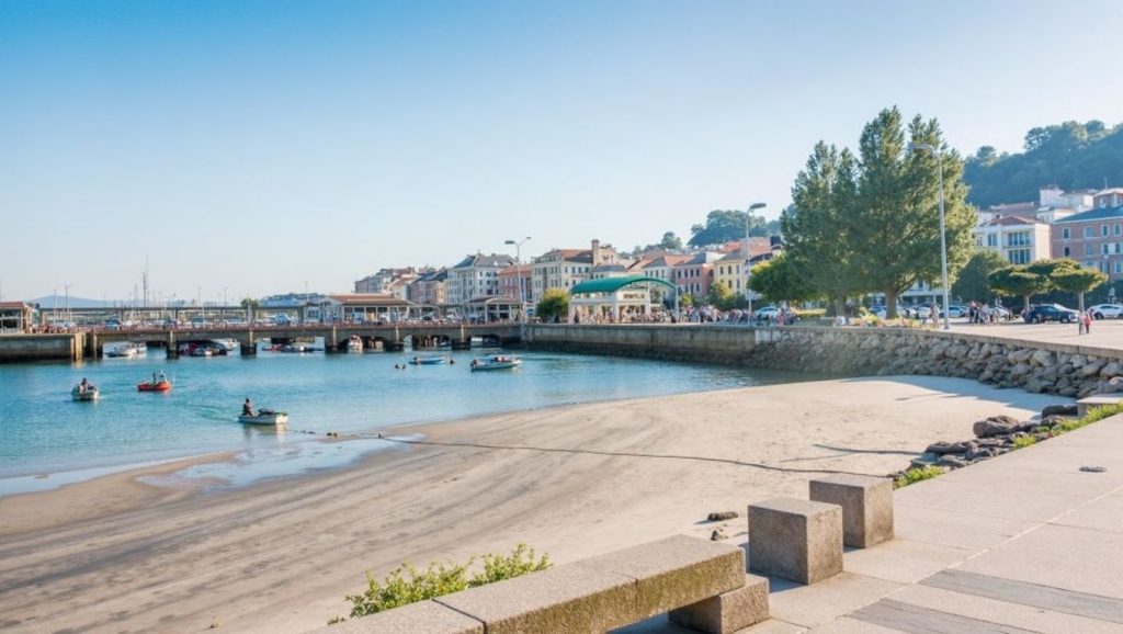 Praia do Canaval en Cangas de Morrazo (Pontevedra)