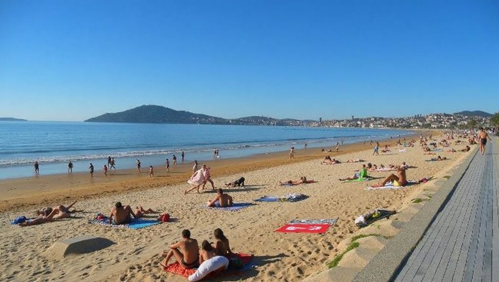 Aguas de Praia do Caranquexo en Nigrán (Pontevedra)