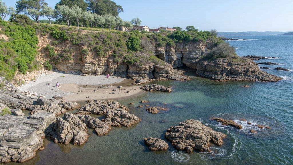 Acantilados y costa de Praia do Cargadoiro, Ribadeo (Asturias)