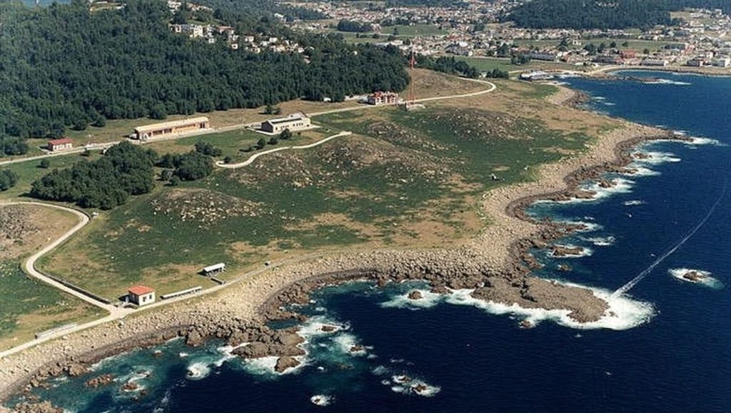 Aguas de Praia do Carreiro en A Guarda (Pontevedra)