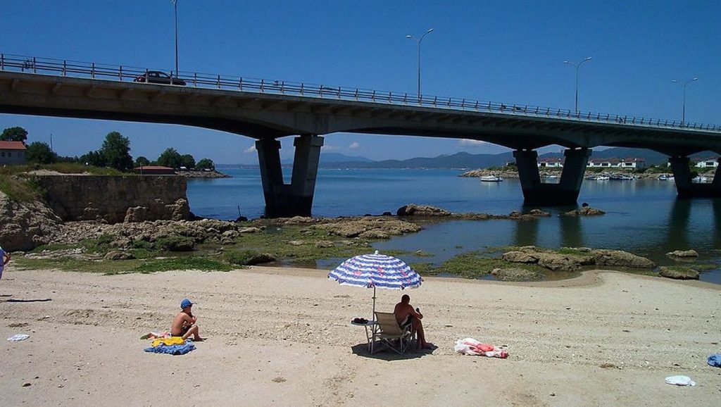 Ría y costa de Praia do Carril en Vigo, Pontevedra