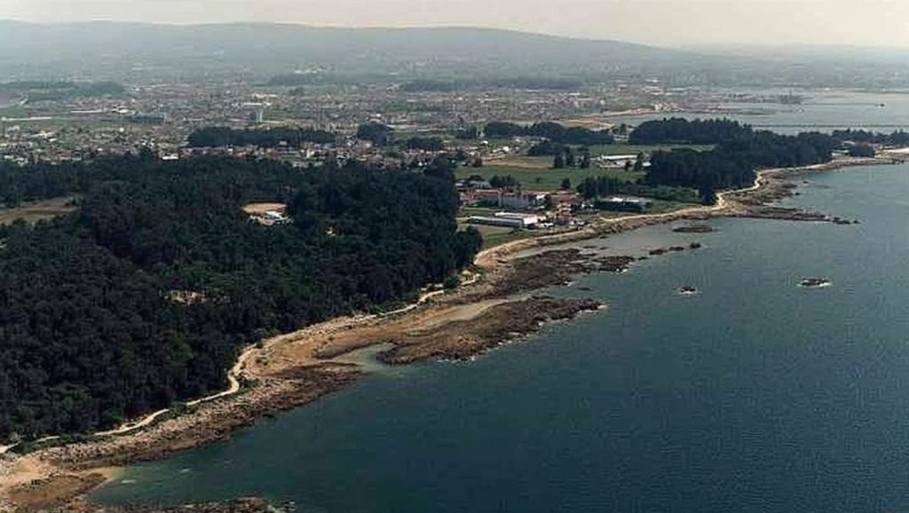 Arena de Praia do Castelete, Vilanova de Arousa (Pontevedra)