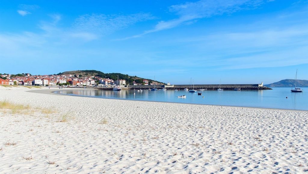 Arena de Praia do Castrillón, Laxe (A Coruña)