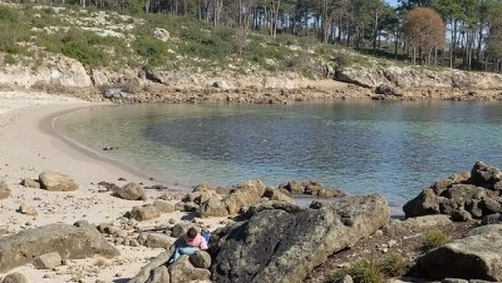 Praia do Coído en A Coruña (A Coruña)