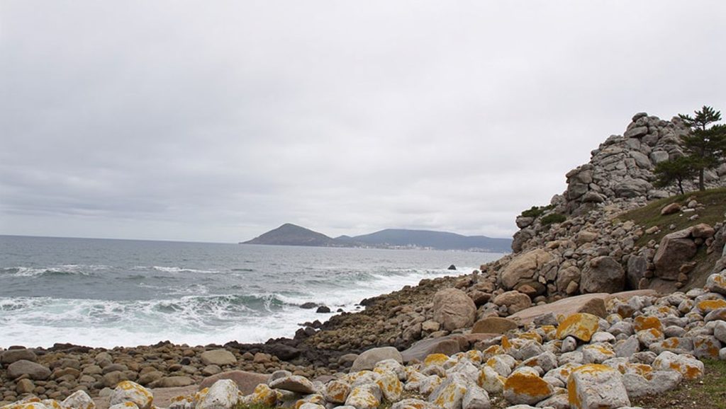 Aguas de Praia do Coído en A Coruña (A Coruña)