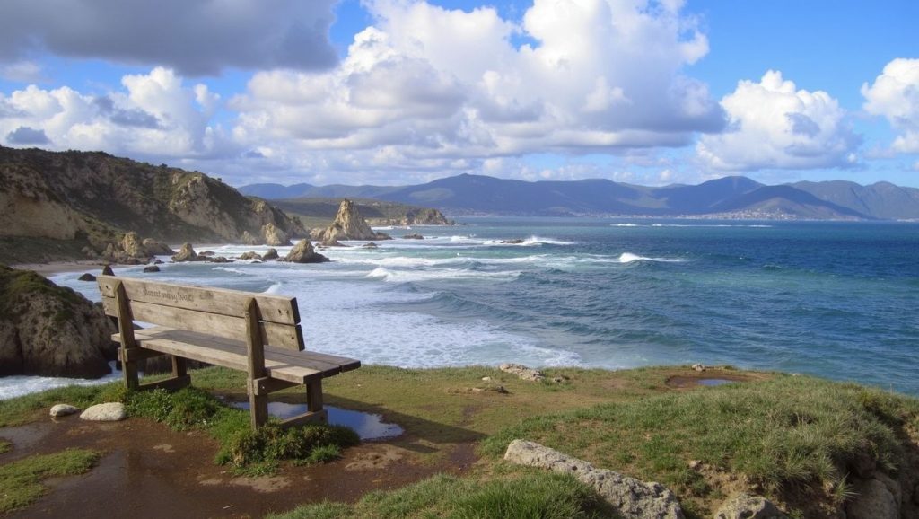 Panorámica de Praia do Coitelo, Lugo