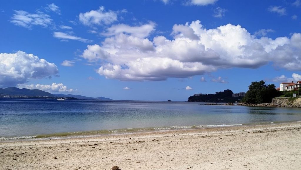 Panorámica de Praia do Con, Pontevedra