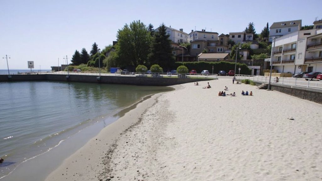 Aguas de Praia do Covelo en Poio (Pontevedra)