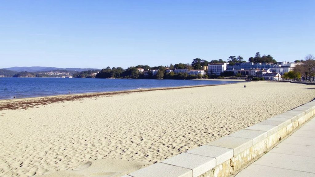 Horizonte desde Praia do Cruceiro, Galicia, A Coruña