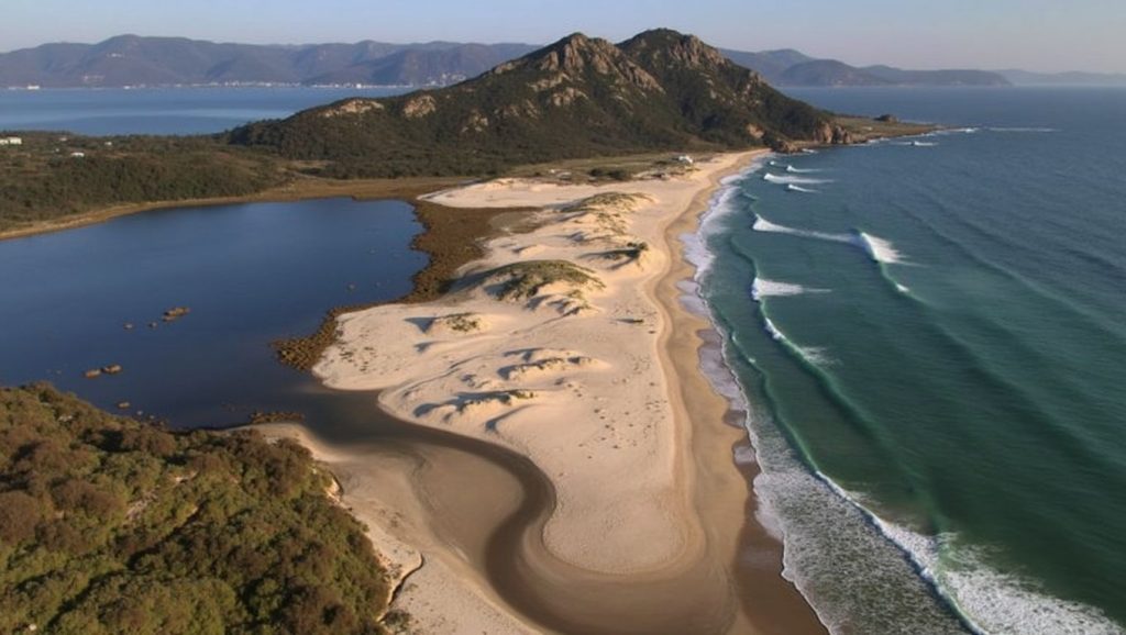 Orilla tranquila de Praia do Espadanal, playa de Muros