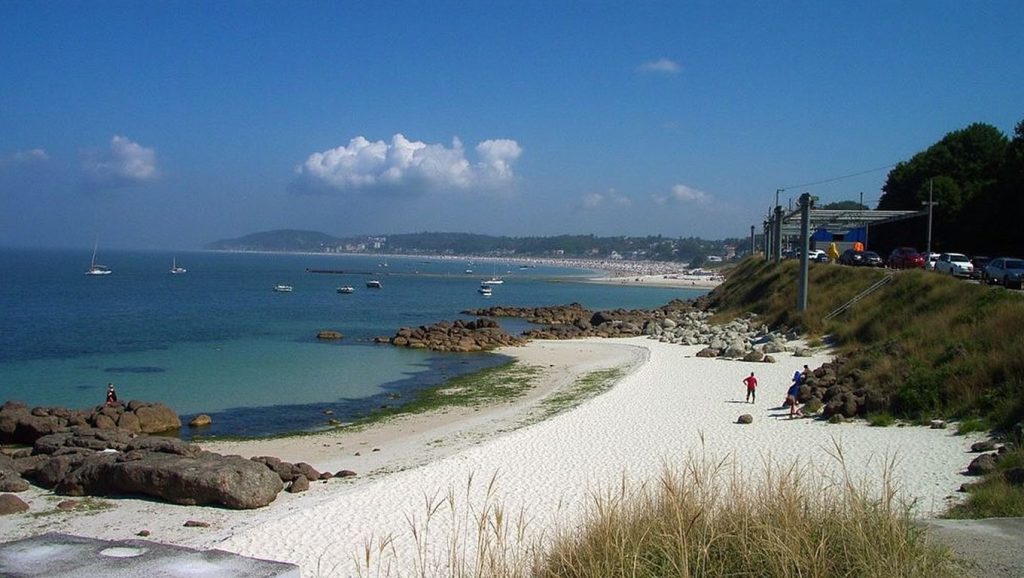Panorámica de Praia do Fechiño, Pontevedra