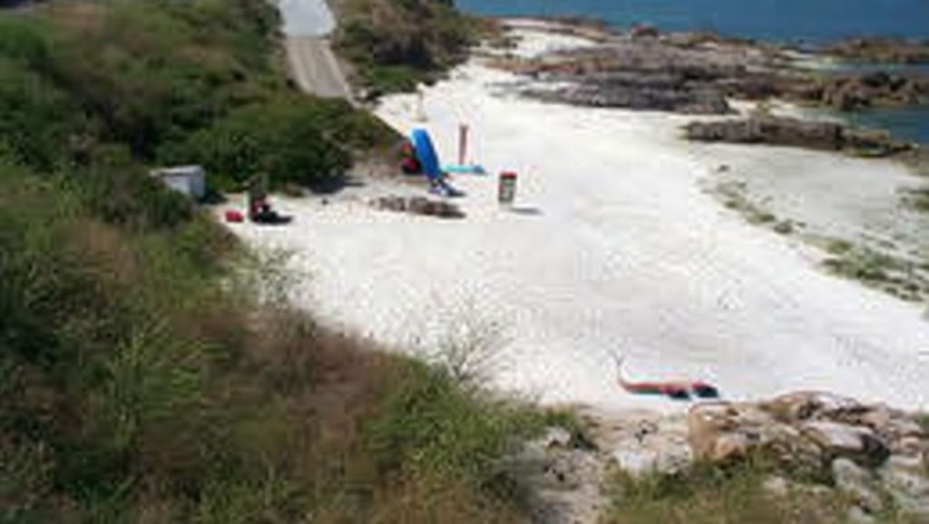 Entorno natural de Praia do Fechiño en Pontevedra