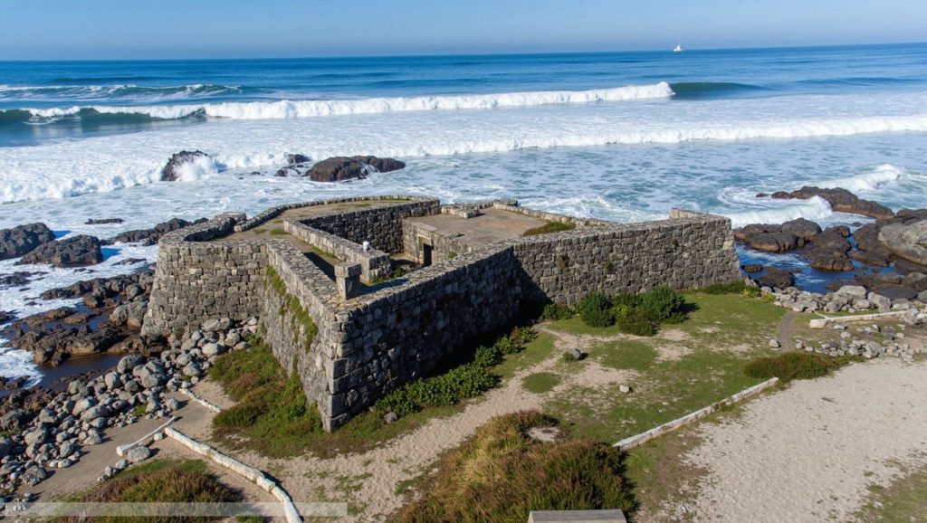 Panorámica de Praia do Forte do Cão, Pontevedra