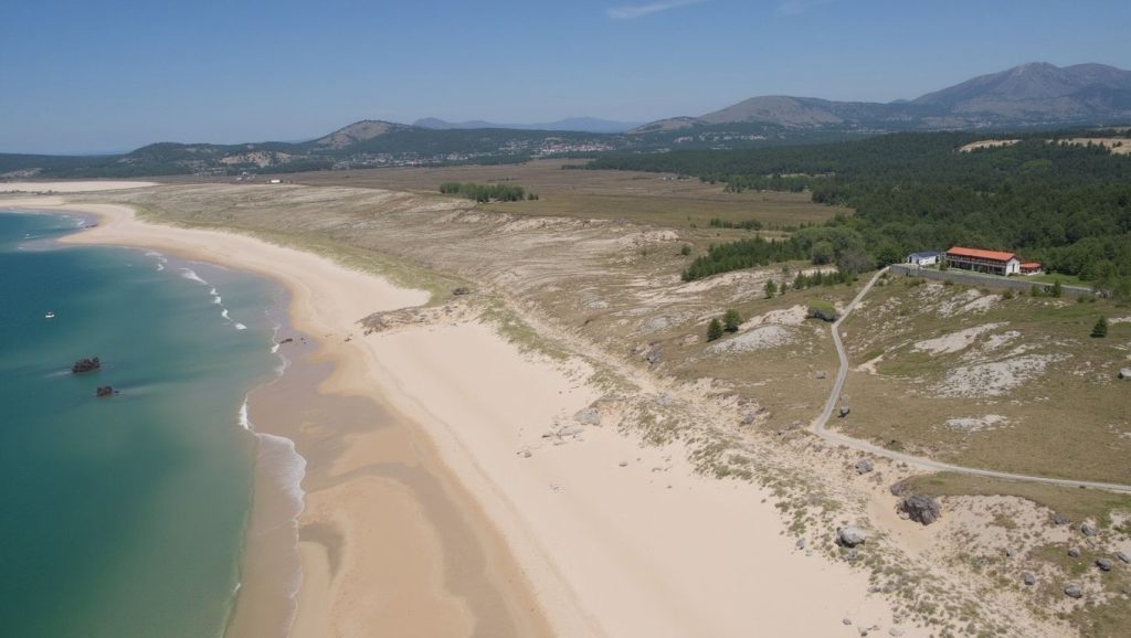Panorámica de Praia do Galo de Vionta, Pontevedra