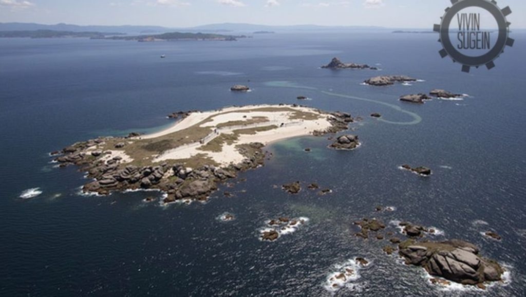 Aguas de Praia do Galo de Vionta en Ribeira (Pontevedra)