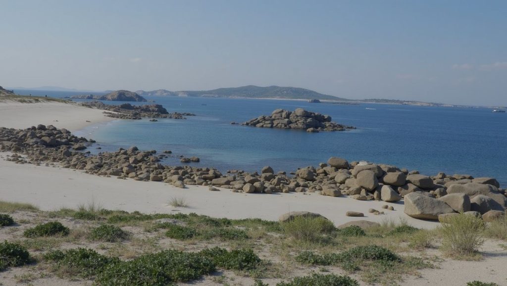 Arena de Praia do Galo de Vionta, Ribeira (Pontevedra)