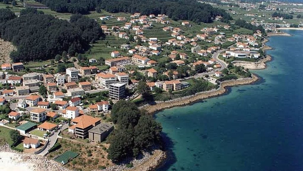 Panorámica de Praia do Laño, Pontevedra