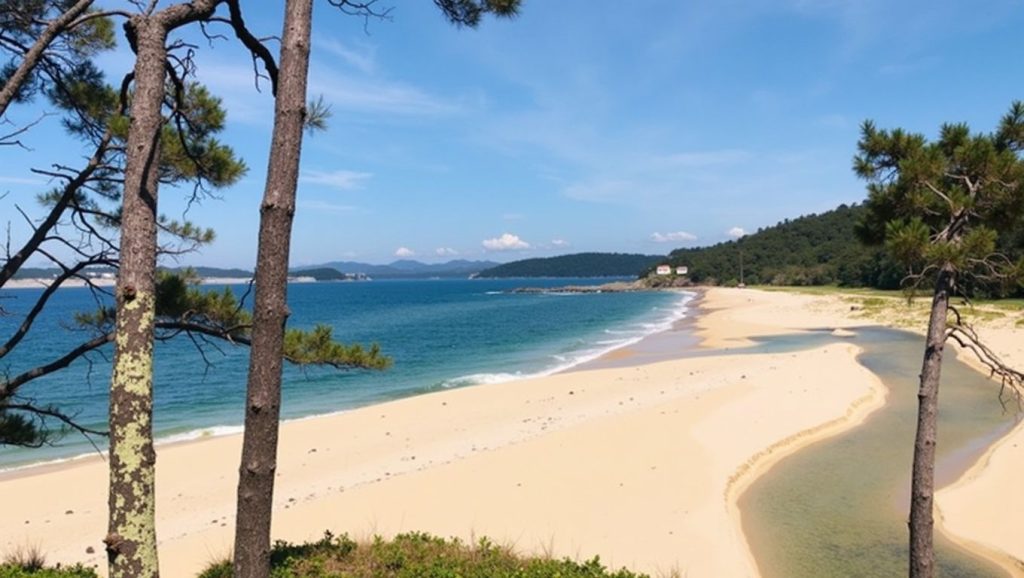 Aguas de Praia do Lago en Muxía (A Coruña)